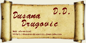 Dušana Drugović vizit kartica
